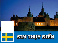 Sim và eSIM 3G/4G du lịch Thụy Điển - Nhận Tại Việt Nam