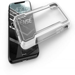 Ốp Lưng X-Doria 474290 Cho iPhone X/XS Chống Va Đập (Clear Silver )