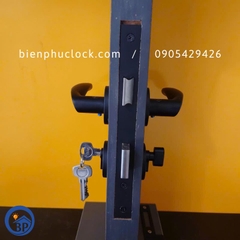 Bộ khóa tay gạt YALE YTLH-031, Đen Mờ