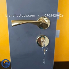 Bộ khóa tay gạt YALE YTLH-031, Đồng Bóng