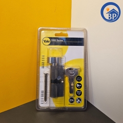 Ruột Khóa YALE 10-1003-3535-CK-22-01, Nickel Mờ, đầu vặn đầu chìa, dài 70mm