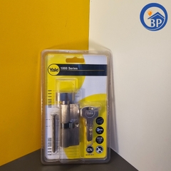 Ruột Khóa YALE 10-1003-3535-CK-22-01, Nickel Mờ, đầu vặn đầu chìa, dài 70mm