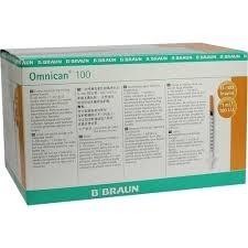 Bơm tiêm chích tiểu đường -  Issulin Braun 1cc