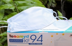 Khẩu trang y tế 4D cao cấp - TENAMYD KF94 (MODEL YCKKF02)