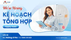 Tuyển dụng Nhân viên Kế hoạch tổng hợp
