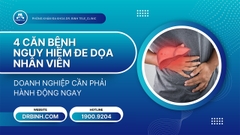 4 căn bệnh nguy hiểm đe dọa nhân viên: Doanh nghiệp cần hành động ngay