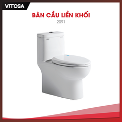bàn cầu 2091 nhãn hiệu VITOSA
