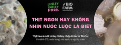 Heo ủ mát Linley Valley: ngon hay không chỉ cần nhìn vào nồi nước luộc!