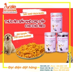 THỨC ĂN SẤY KHÔ CAO CẤP CHO CHÓ MÈO
