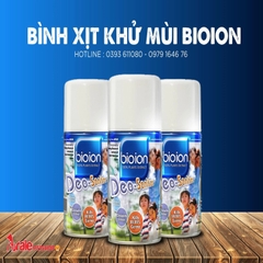 BÌNH XỊT KHỬ MÙI BIOION 250ml