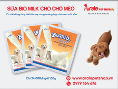 SỮA BIO MILK CHO CHÓ MÈO