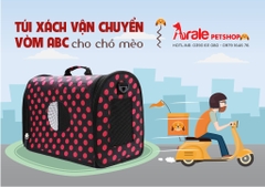 TÚI XÁCH VẬN CHUYỂN VÒM ABC CHO CHÓ MÈO