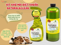 XỊT KHỬ MÙI DIỆT KHUẨN NATURAL&CLEAN