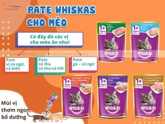 PATE WHISKAS CHO MÈO GÓI 80GR