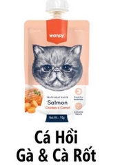 WANPY - SÚP THƯỞNG NẮP VẶN 90G CHO MÈO