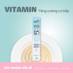 [Thanh lẻ 15g] SÚP THƯỞNG SỮA DÊ PET Q TUÝP 15G