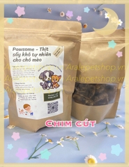 THỨC ĂN THỊT TƯƠI SẤY KHÔ PAWSOME - 160G (1 GÓI )