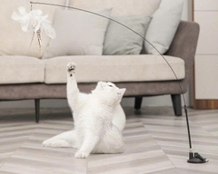 CẦN CÂU CHO MÈO TỰ CHƠI CÓ ĐẾ CỐ ĐỊNH