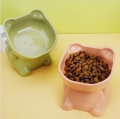 TÔ ĂN CHỐNG GÙ HÌNH GẤU CHO CHÓ MÈO