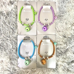 VÒNG CỔ DA CHUÔNG ZICHEN DÀNH CHO CHÓ MÈO
