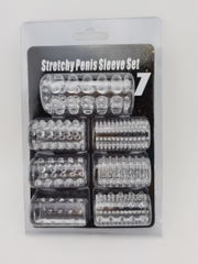 Bộ Bao Cao Su Đôn Khúc Giữa Chisa 7 Món - DZ43