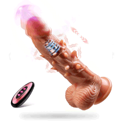 Dương Vật Giả Gân Gai Rung Thụt Cỡ To - DV259