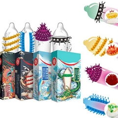 Combo 12 bao cao su gân gai - DZ45