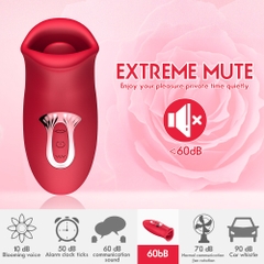 Miệng Giả Bú Rung Chuyển Động Môi