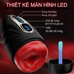 Âm đạo giả xoay kết nối app Điện Thoại - AD233