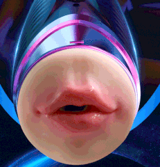 Cốc Thủ dâm kiểu miệng 2 đầu Toả Nhiệt 42 độ - AD123