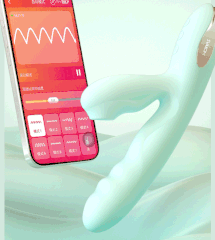 Dương Vật Giả Svakom Rung Thụt Kết Nối ĐT - DV278