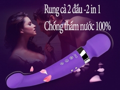 Dụng cụ tình dục mát xa âm đạo 2 đầu - MX24