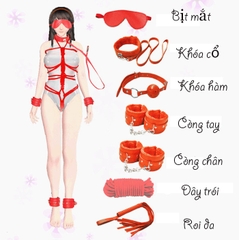 Sản phẩm hỗ trợ bạo dâm giá rẻ 7 món trói khóa tay - BD02