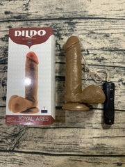 Dương vật rung lắc cỡ to da nâu sậm 7 Tốc Độ - DV242