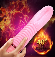 Sextoy rung kiểu lưỡi liếm làm ấm toả nhiệt - MX69