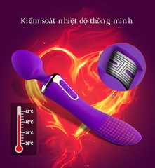 Máy Rung Tình Yêu 2 Đầu Rung Tỏa Nhiệt - MX40