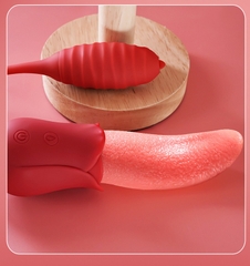 Lưỡi Rung Sextoy Kèm Trứng Rung 2in1 - MX95