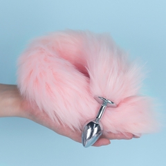 Đuôi Cáo butt Plug Màu Hồng Cute - BD33