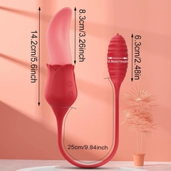 Lưỡi Rung Sextoy Kèm Trứng Rung 2in1 - MX95