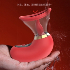 Lưỡi Liếm Bú Hút Cầm Tay Nhỏ Gọn - MX104