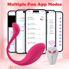 Trứng Rung Tình Yêu Điều Khiển Cả App Và Remote - TR84