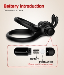 Vòng Rung đeo dương vật giá rẻ dùng pin - VR19