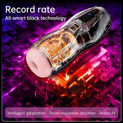 Âm Đạo Giả Rung Ấm Sục Màn Hình LED - AD248