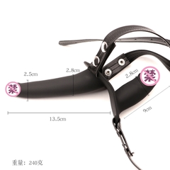 Dương vật giả dây đeo size nhỏ 2 đầu - DV149