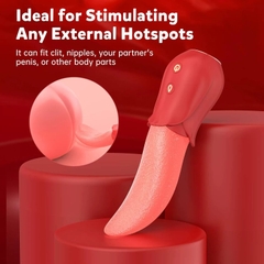 Lưỡi Rung Tình Yêu Siêu mềm Liếm Mạnh Mẽ - MX94