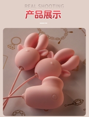 Sextoy Xài Cho Ngực Kẹp Rung 3 Trứng - TR94