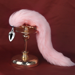 Đuôi Cáo butt Plug Màu Hồng Cute - BD33