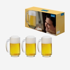 Bộ 3 Cốc Playboy Beer Mug P0140H3 - 360ml