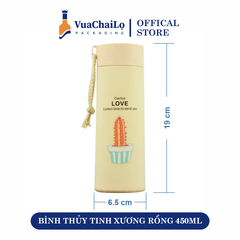 Bình Giữ Nhiệt Xương Rồng 450ML