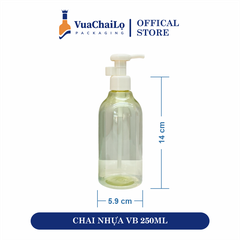 Chai Nhựa Vai Bầu 250ML